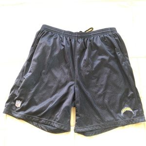 Chargers Drawstring Mesh Shorts